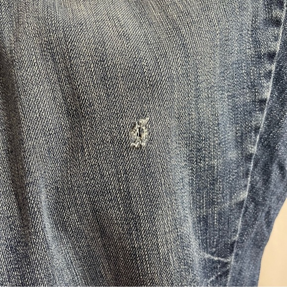 Lane Bryant 28 Petite Distinctly Boot Dark Wash Jeans Western Flared Cowboy - Picture 6 of 6